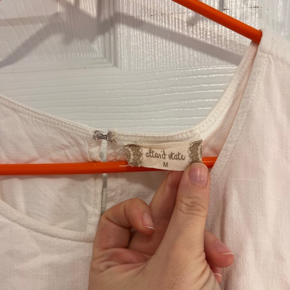 Altard State White Layered Cropped Tank Top - Picture 4 of 7